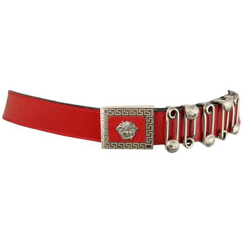 fbc versace international|Leather belt Gianni Versace Red size XS International in Leather.